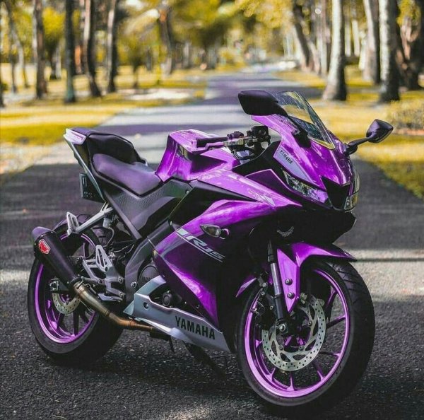 БМВ 1000 RR фиолетовый