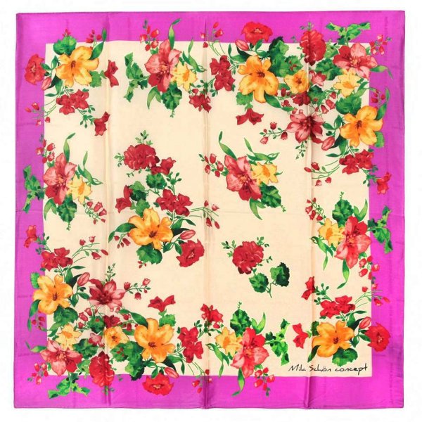 Платок в цветочек