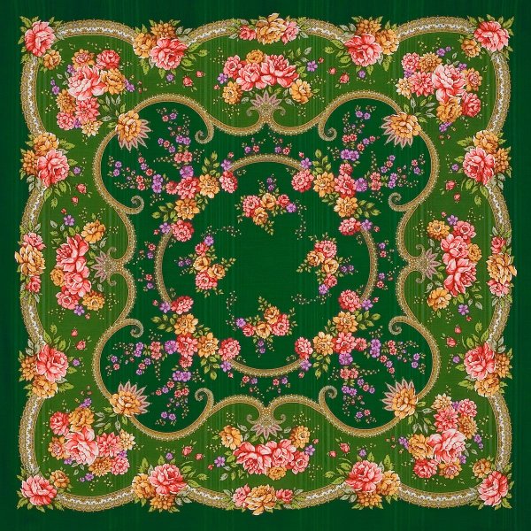 Таинственная Муза павловопосадский платок