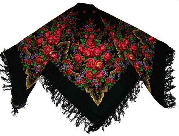 Павлопосадский платок чаровница