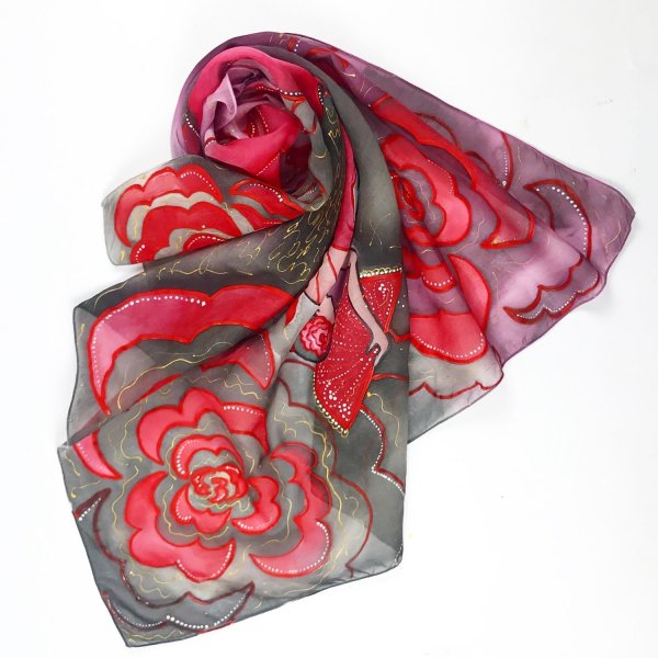 Павловопосадские платки незнакомка