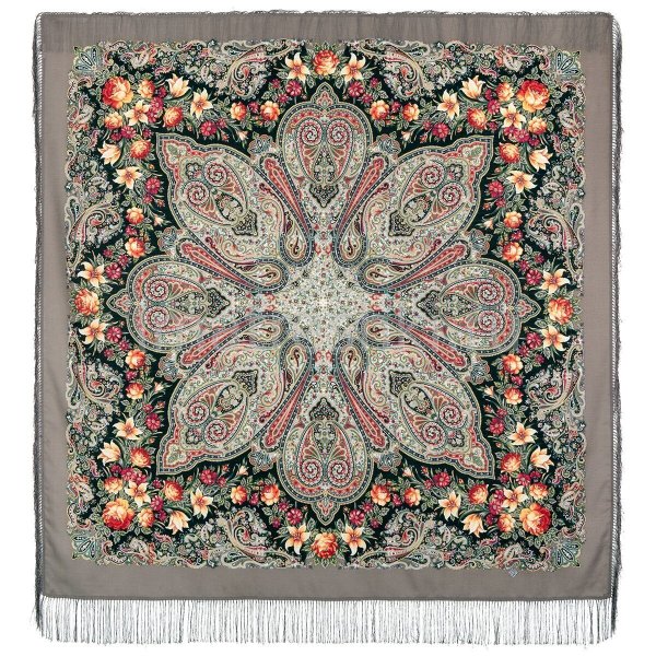 Павловопосадский расписной платок