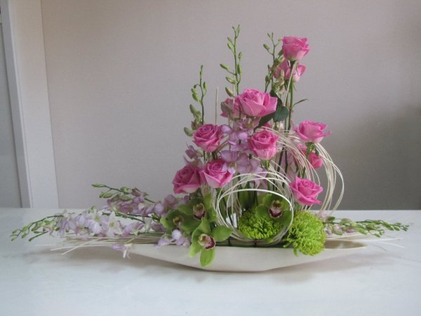 Стильные цветочные композиции