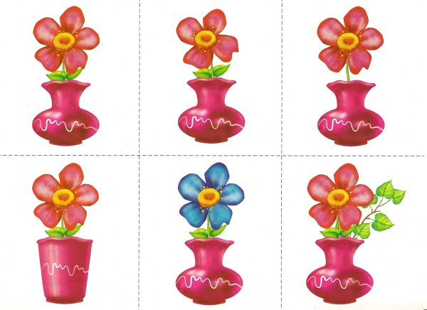 Раздаточный материал цветы