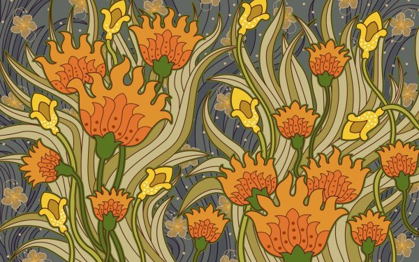 Орнамент в цвете