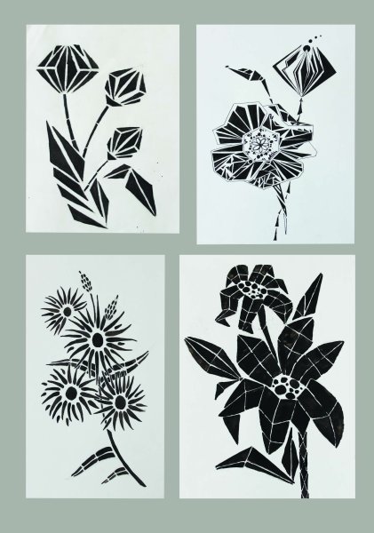 Стилизация цветов