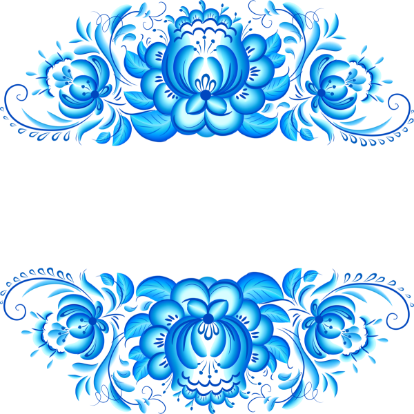 Петриковская роспись Гжель