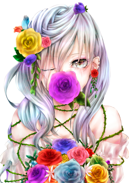 Блэк Фловер аниме