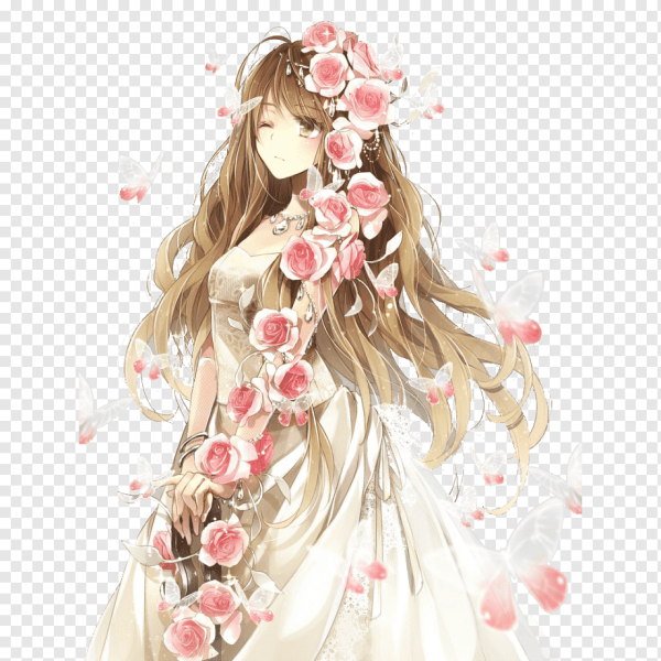 Аниме с цветами