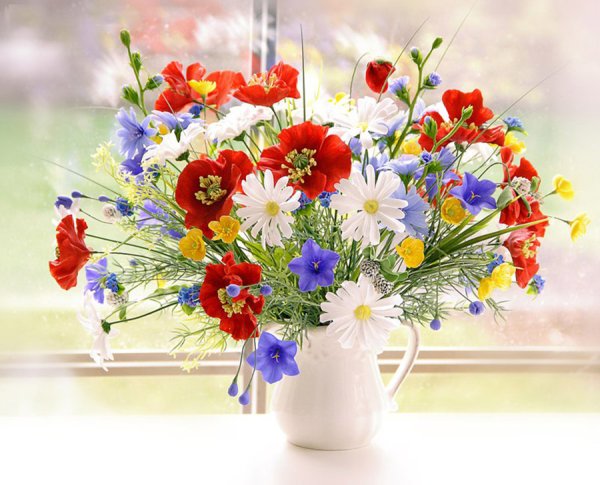 Букет цветов «летний»