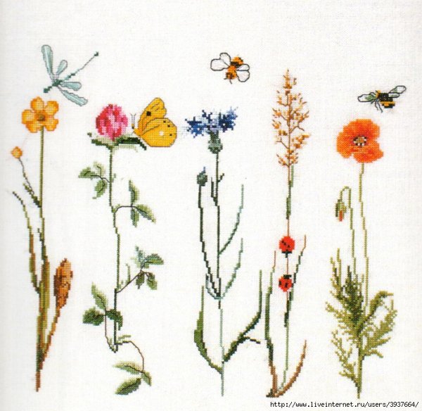 Thea Gouverneur 554 полевые цветы