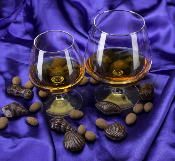 Конфеты с коньяком