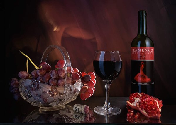 Приятного вечера вино