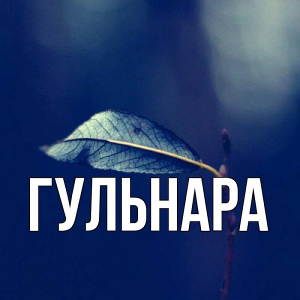 Букет цветов с именем Гуличка