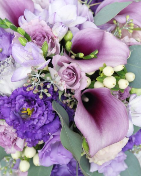 Фиалковый букет