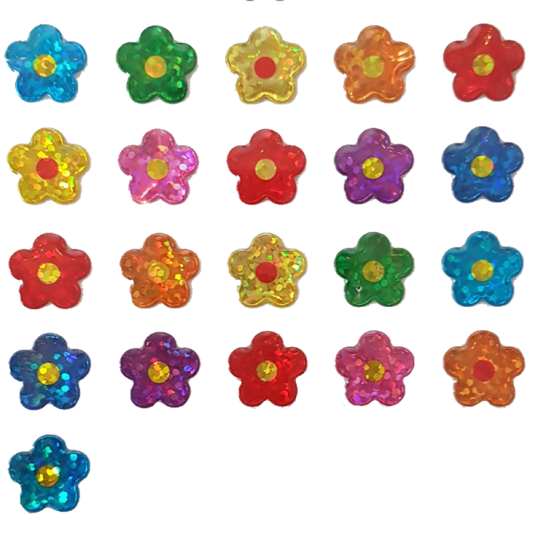 Мелкие цветные цветочки