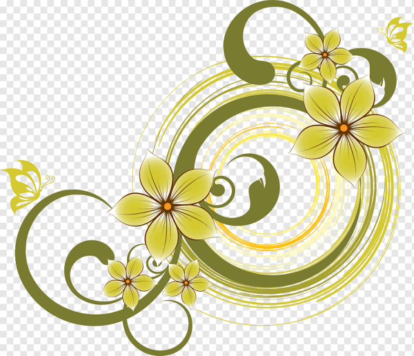 Цветочный узор