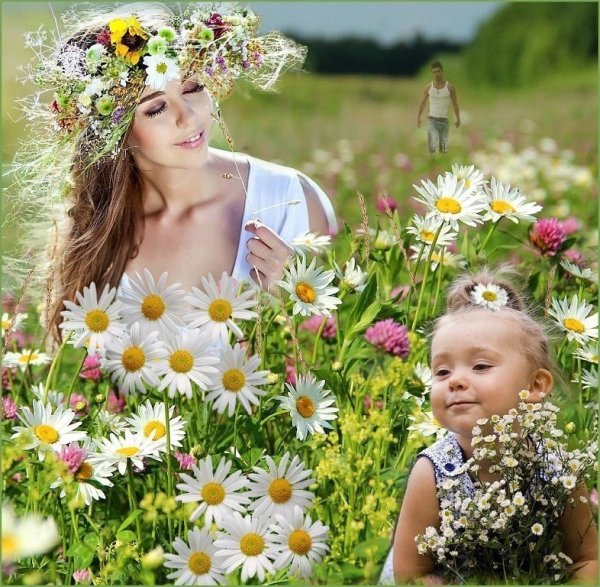 Лето солнце дети