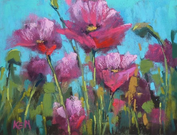 Мак пастелью