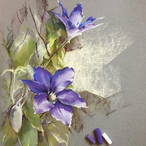 Елена таткина пастель