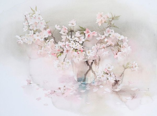 Ai Nakamura акварель