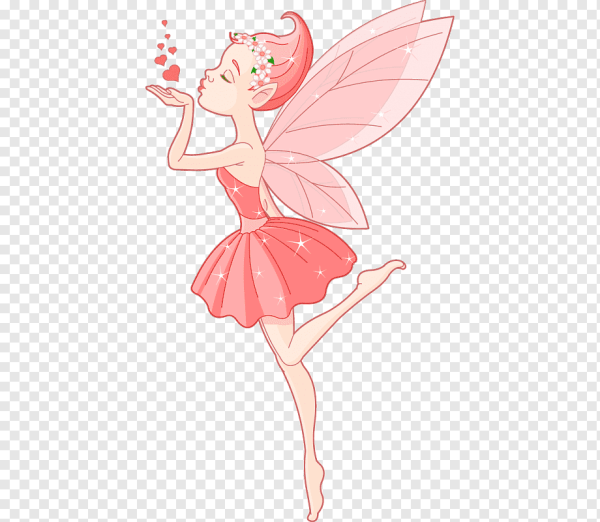 Феечка на прозрачном фоне