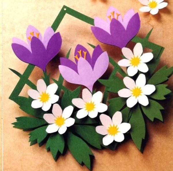 Поделки на 8 марта