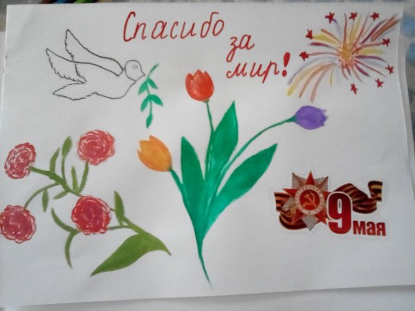 Салют рисунок