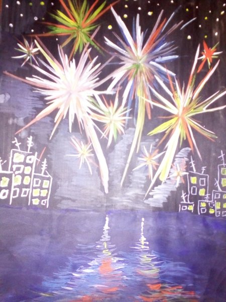 Сирень и Георгиевская лента