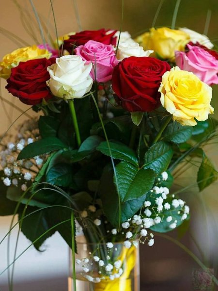 Красивые цветы для Тани