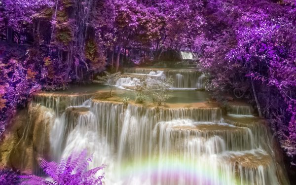 Весенний водопад