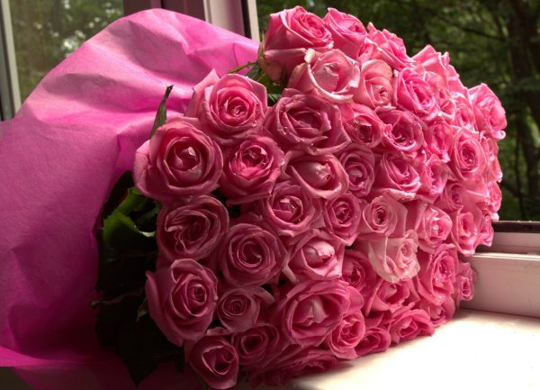 С днем рождения цветы