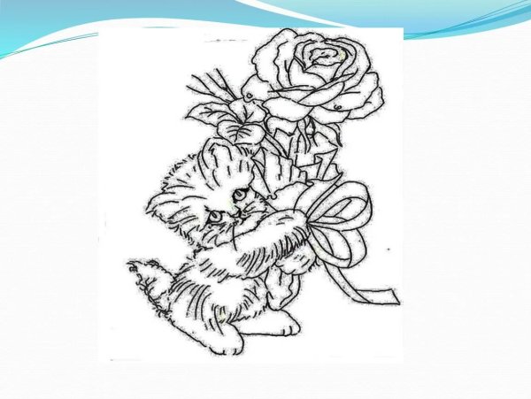 Эскизы для выжигания цветы