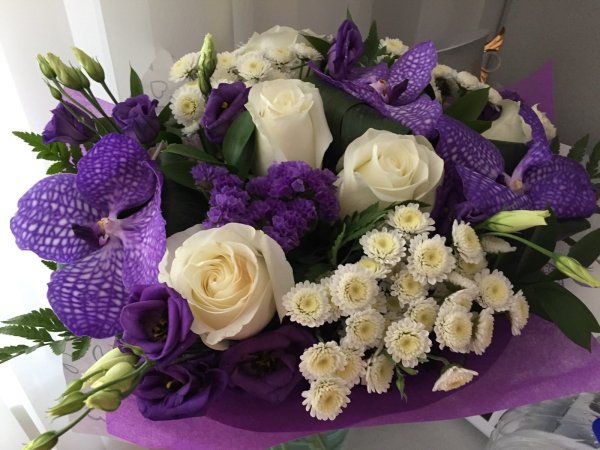 Красивый букет цветов