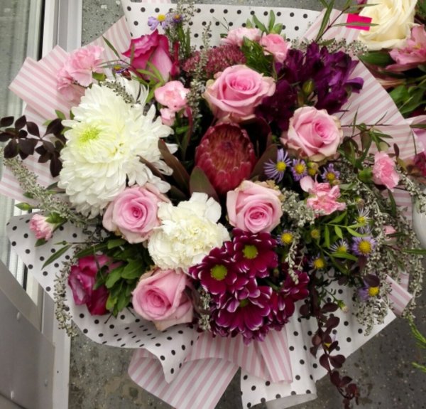 Красивые букеты из цветов