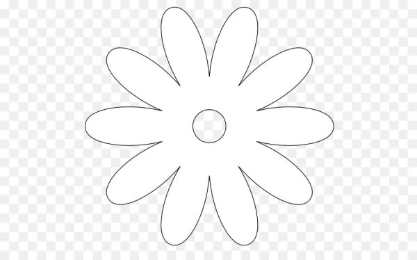 Ромашка рисунок
