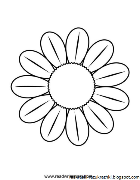 Шаблоны цветов для вырезания