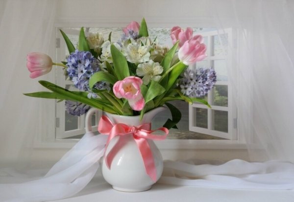 Букет ландышей с днем рождения