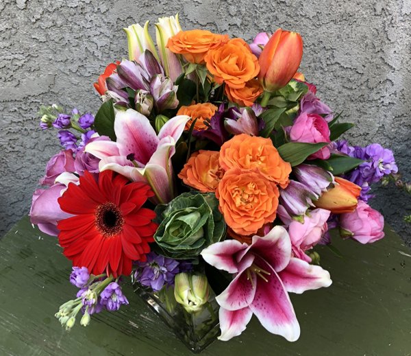 Красивый букет цветов