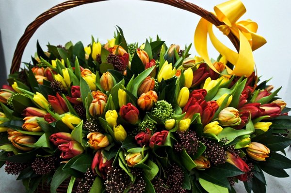 Цветы для красивой дамы