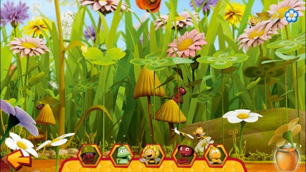 Небо трава цветы