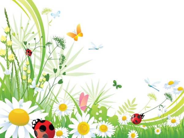 Полянка с ягодами для детей