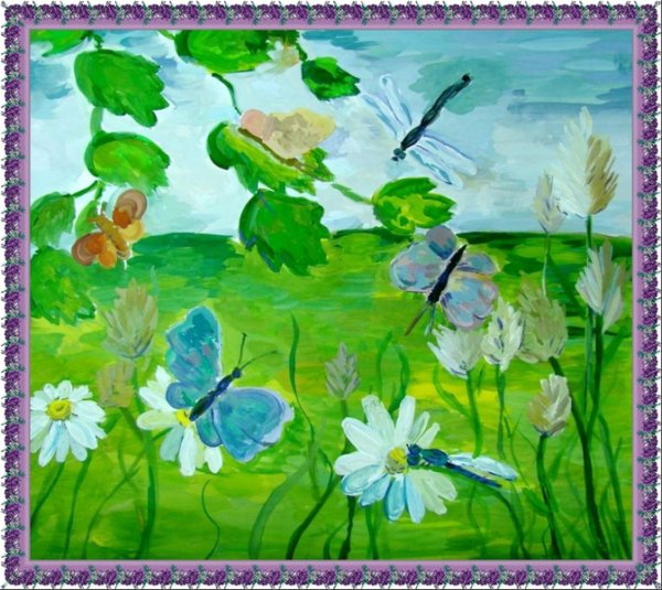 Насекомые иллюстрации