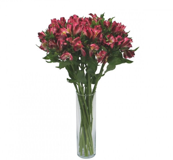 Расположение цветов в букете