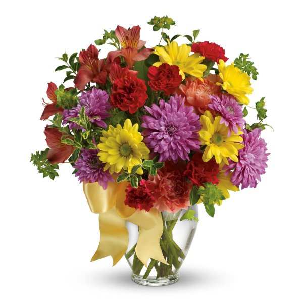 Букет "осенние хризантемы"