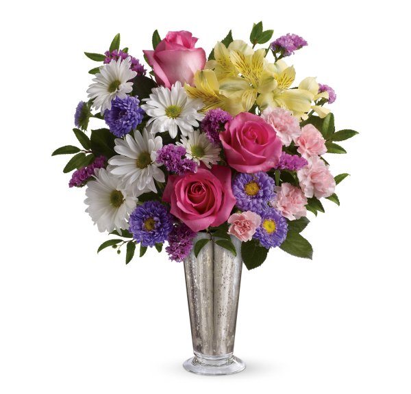 Хризантемы астры розы