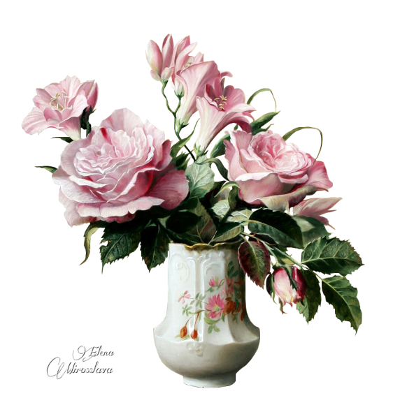 Ваза с цветами