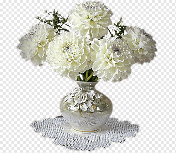 Хризантемы в вазах