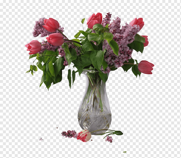 Букет в вазе для фотошопа