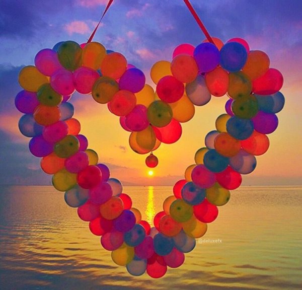 Доброе утро с воздушными шарами